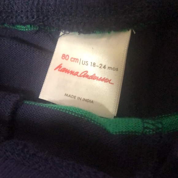 Hanna Andersson NEW 18-24m volcano tee and shorts - Picture 6 of 10